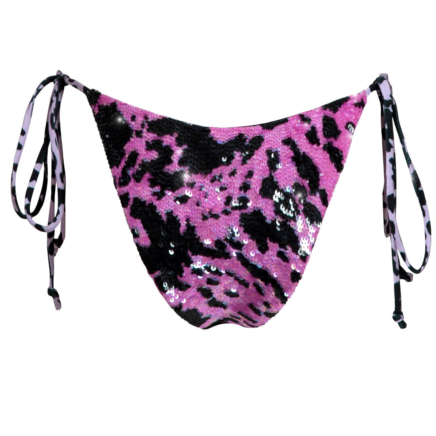 Hand-Sequined Elektra - Violet Dalmatian Hand-Sequined Elektra - Violet Dalmatian