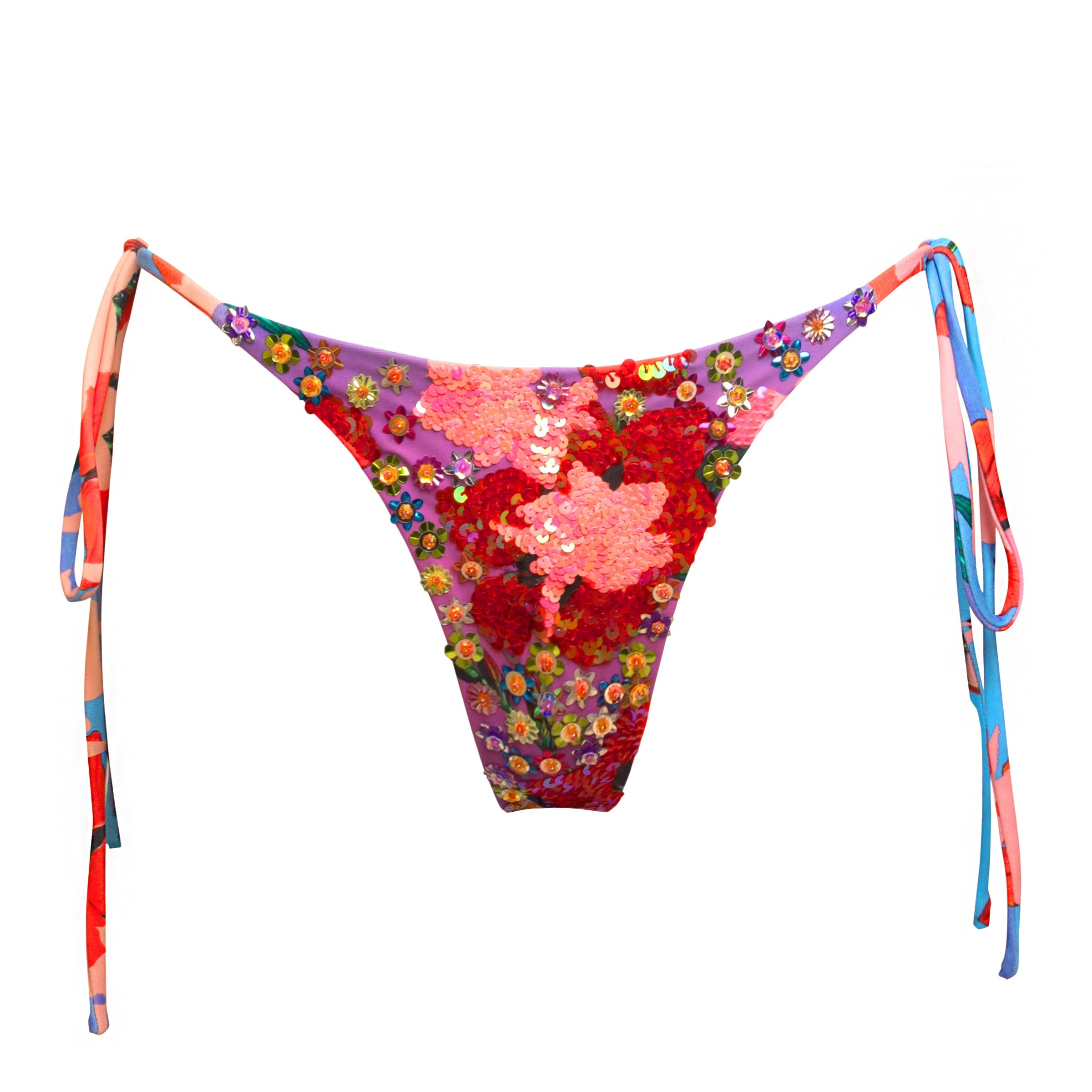 Hand-Sequined Elektra - Tiny Flowers Hand-Sequined Elektra - Tiny Flowers
