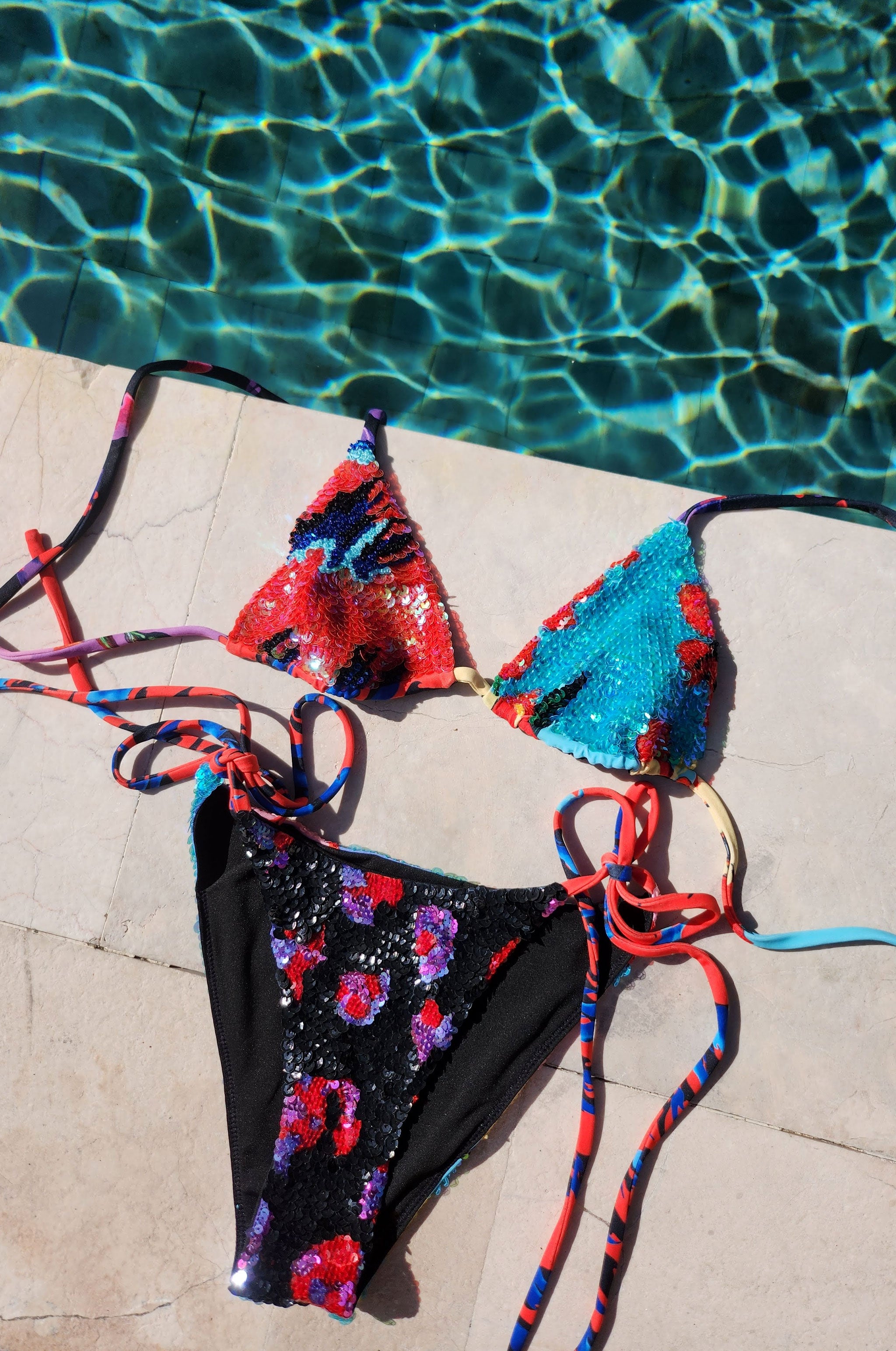 Hand-Sequined Elektra - Westcoast Hand-Sequined Elektra - Westcoast