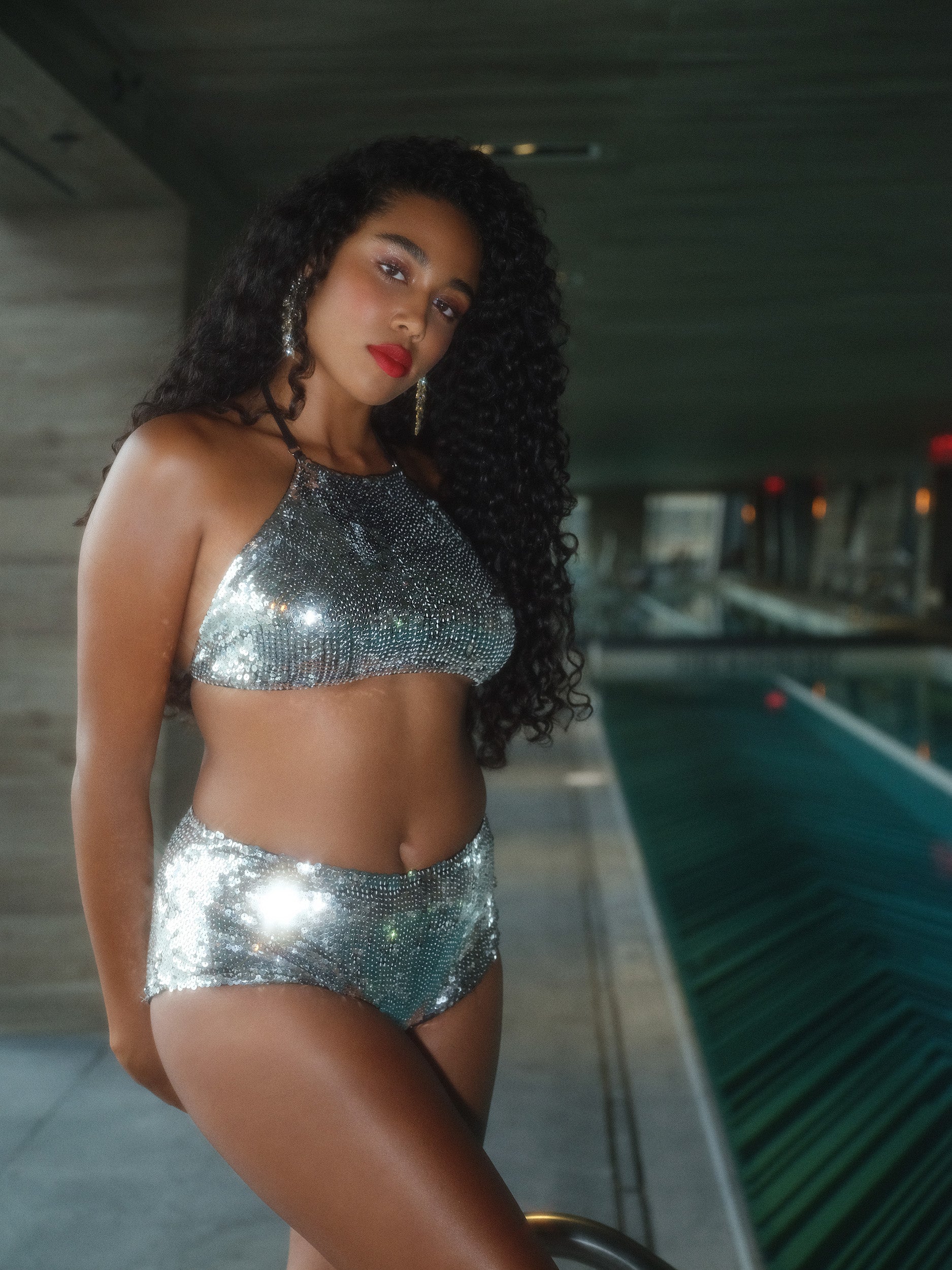 Delta Halter - Silver Diamond Delta Halter - Silver Diamond