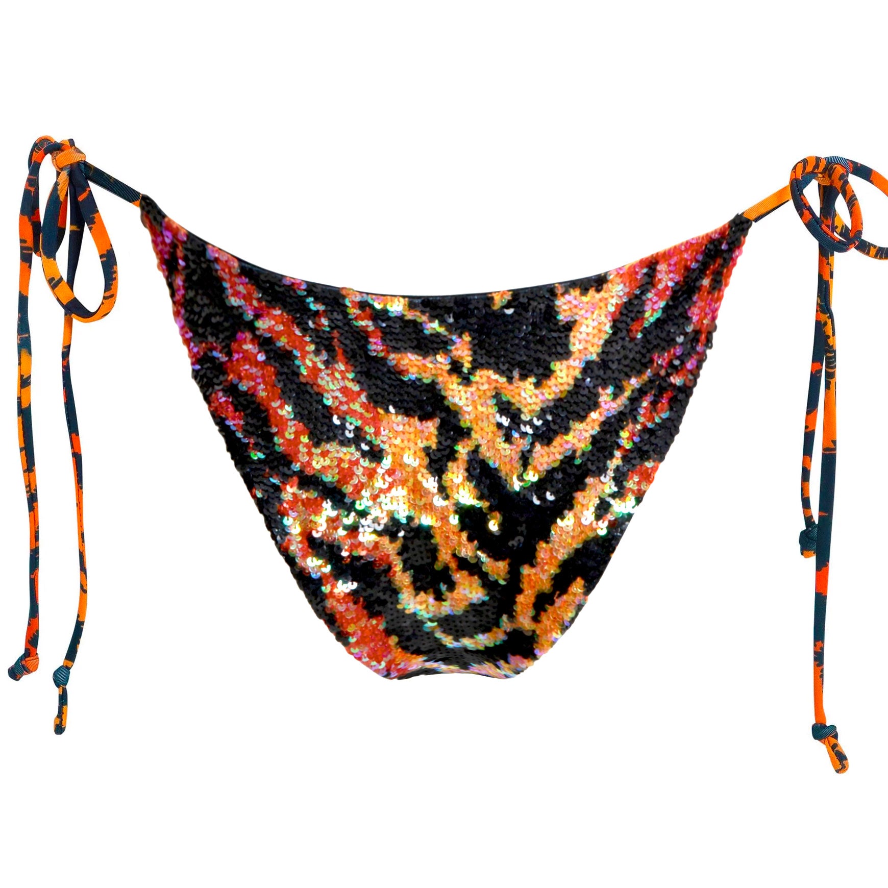 Hand-Sequined Elektra - Classic Tiger Hand-Sequined Elektra - Classic Tiger