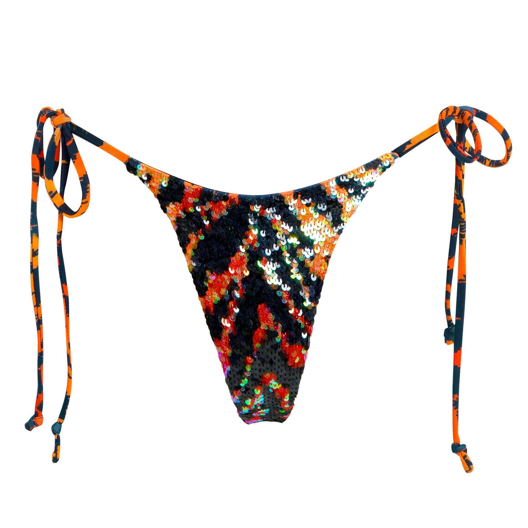 Hand-Sequined Elektra - Classic Tiger Hand-Sequined Elektra - Classic Tiger
