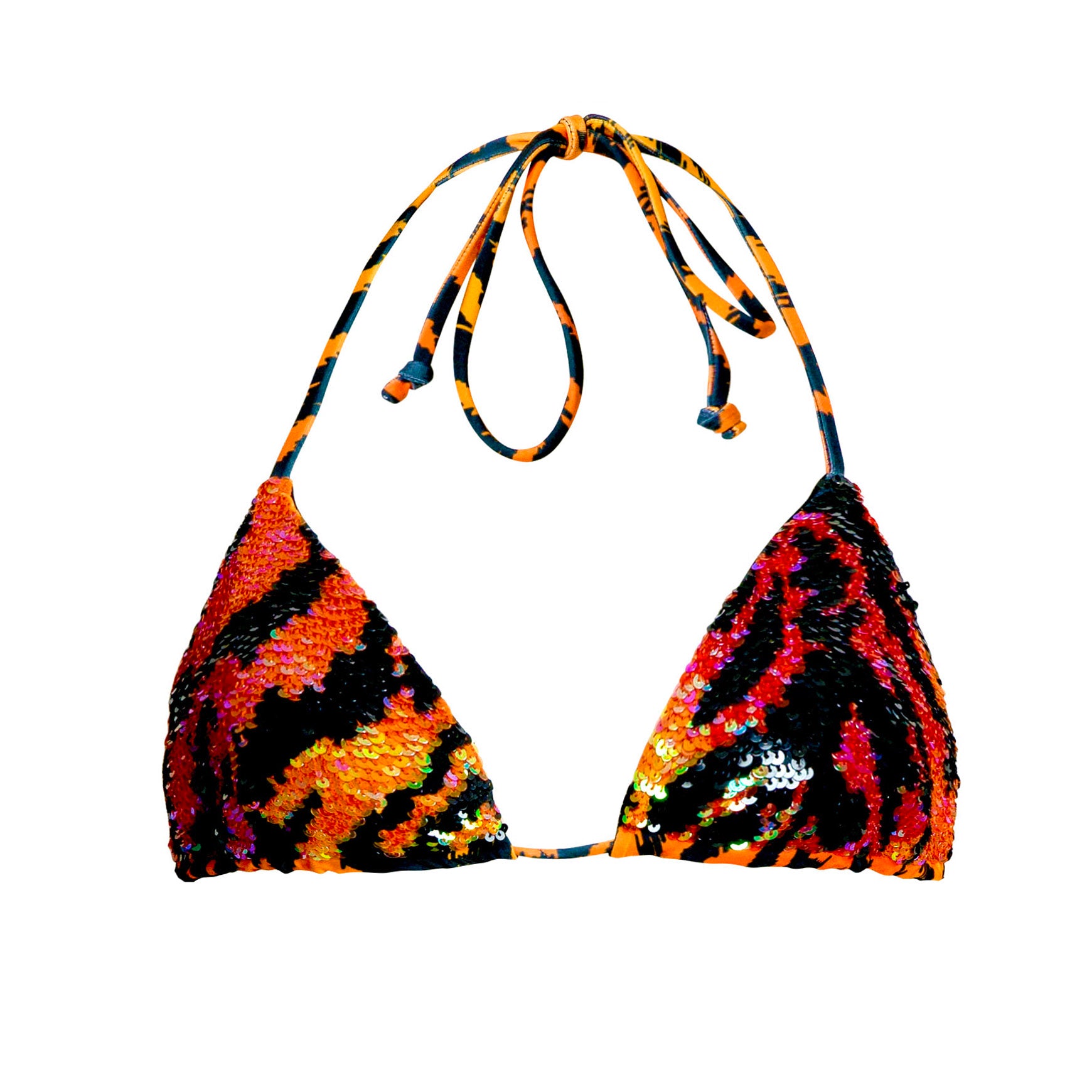 Hand-Sequined Svana - Classic Tiger Hand-Sequined Svana - Classic Tiger