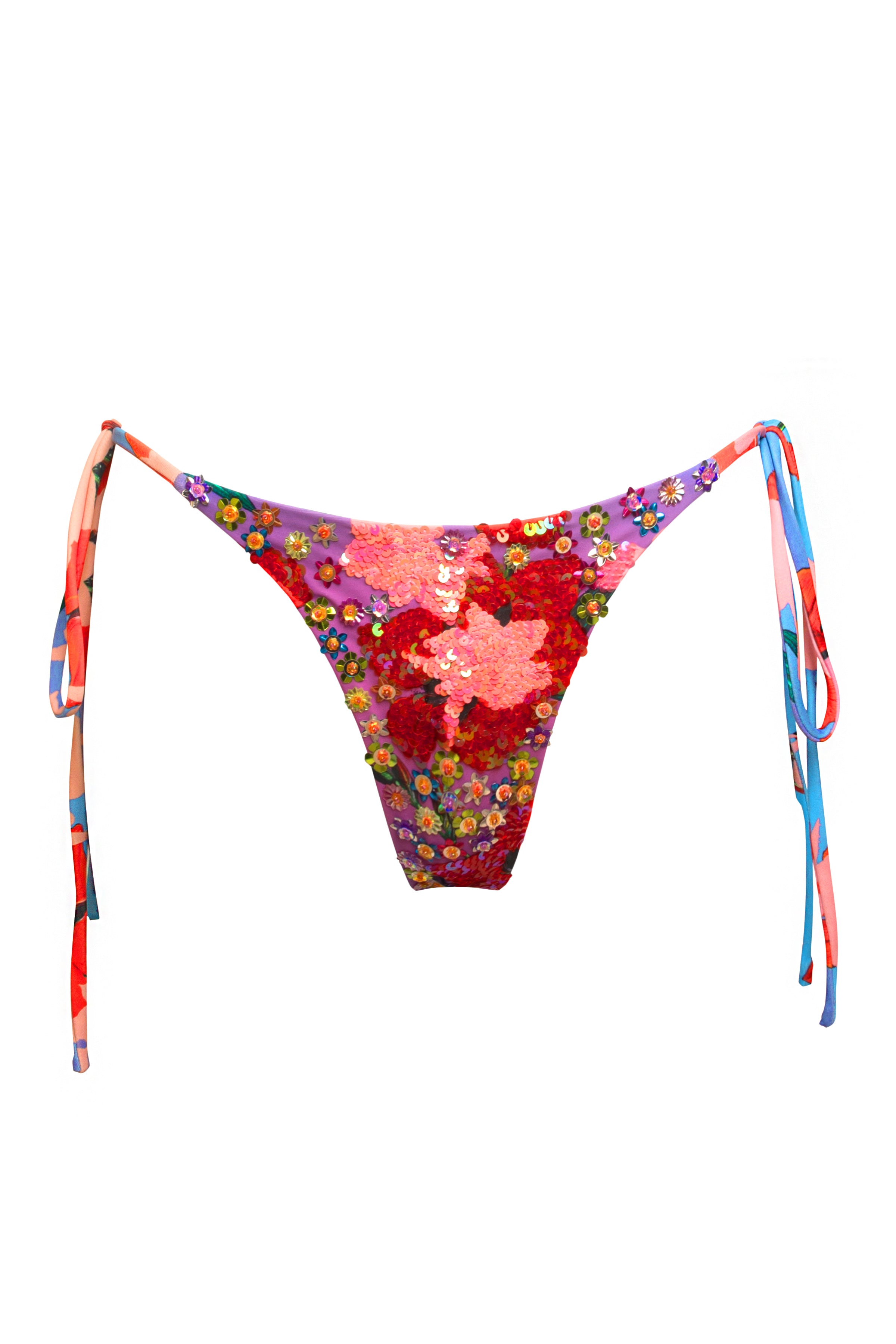 Hand-Sequined Elektra - Desert Flower